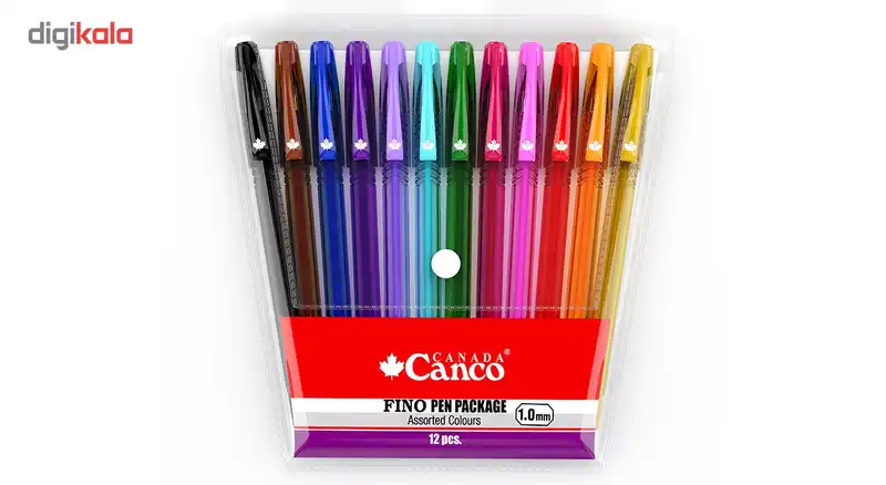 خودکار 12 رنگ کنکو مدل Fino