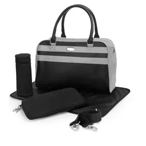 ساک لوازم کودک هاوک مدل Jay Bag Black Grey