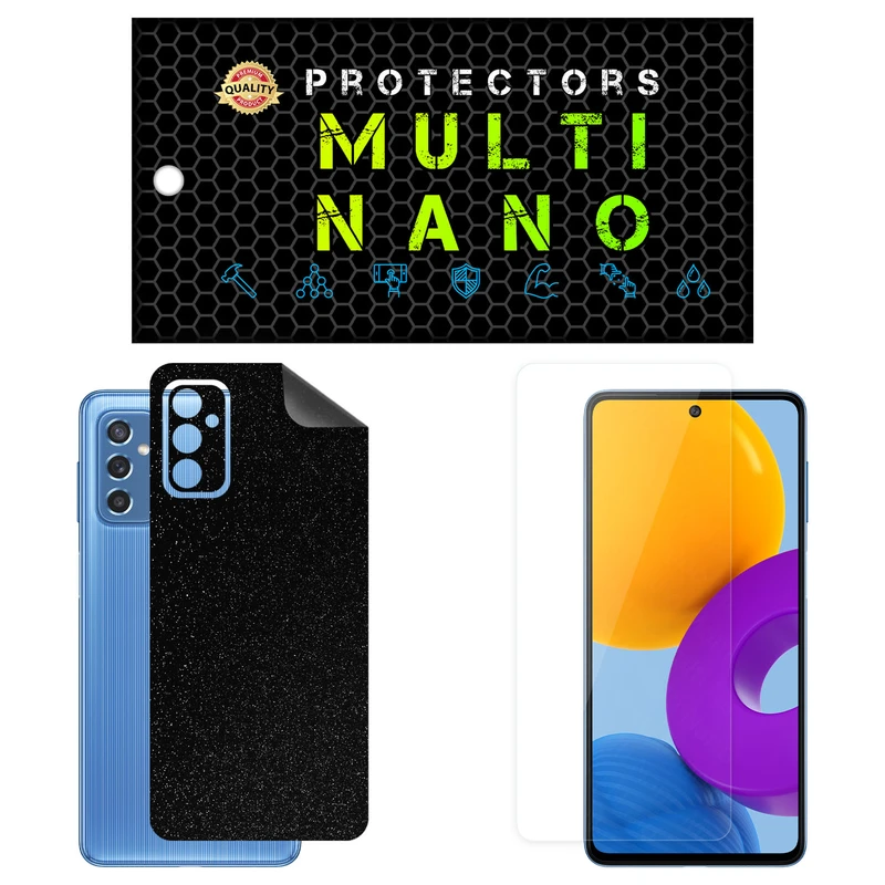 محافظ صفحه نمایش مولتی نانو مدل X-SFG مناسب برای گوشی موبایل سامسونگ Galaxy M52 5G به همراه برچسب پوششی