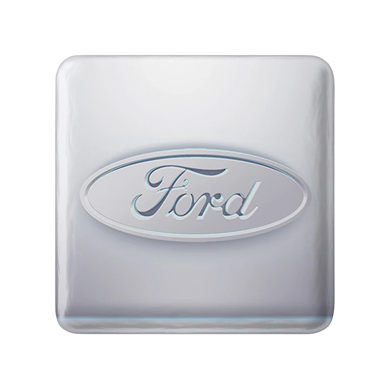 مگنت خندالو طرح فورد Ford مدل مربعی کد 30718
