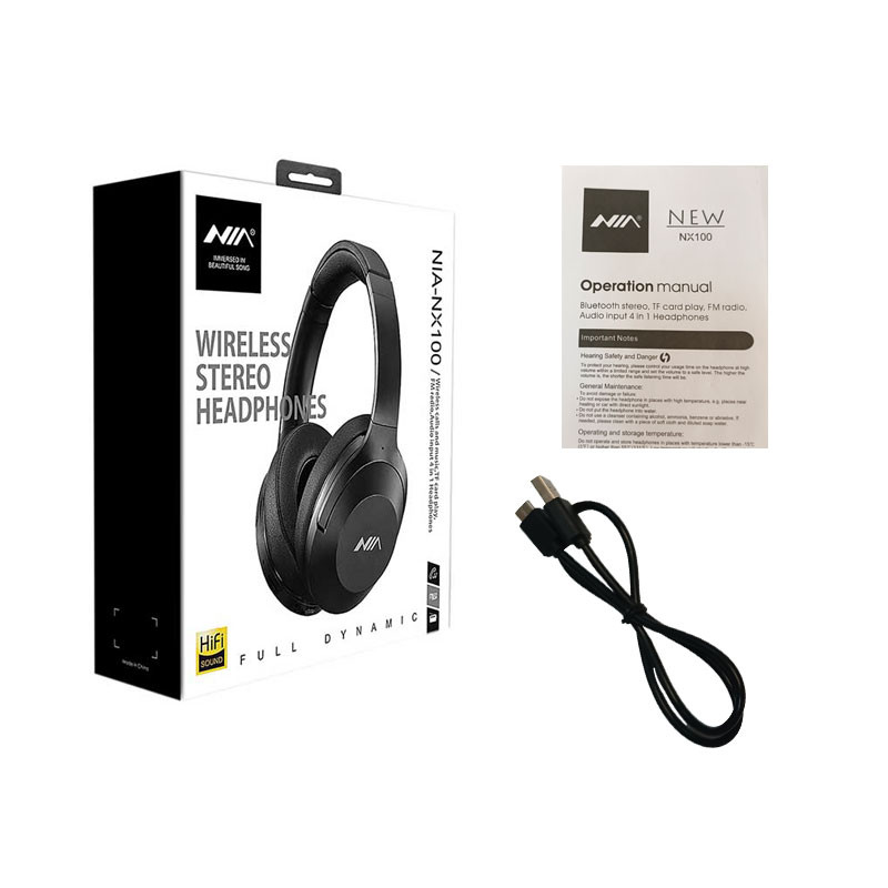 هدست بی سیم نیا مدل NX100-ANC