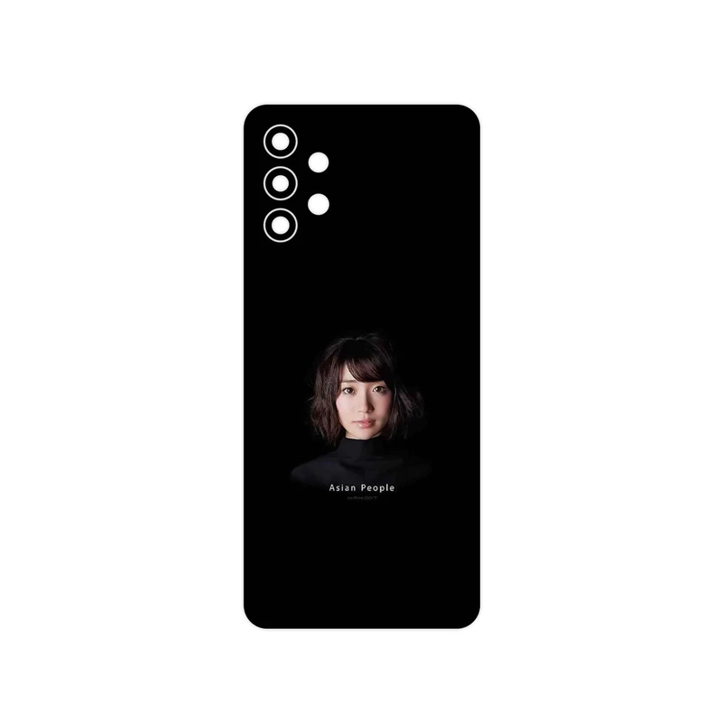 برچسب پوششی ماهوت مدل Portrait of an Asian Woman مناسب برای گوشی موبایل سامسونگ Galaxy M32 5G
