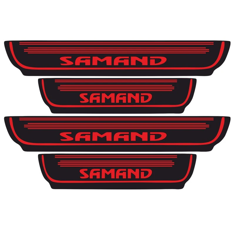   برچسب بدنه خودرو اسپرت غدیر مدل CH RE YA59 A80مناسب برای سمند بسته 4 عددی