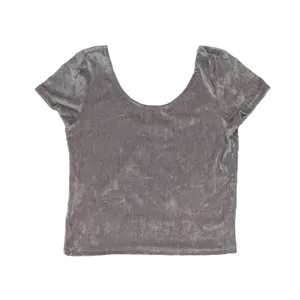 بلوز آستین کوتاه زنانه مدل مخمل