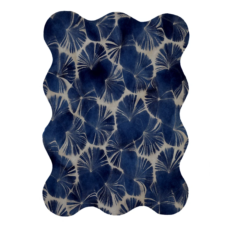 پادری مدل دالبر طرح آبرنگی کد 9103 سایز 80x110 سانتی متر 