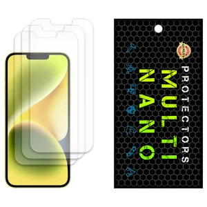 Anti-reflective Multi-Nano screen protector, model X-S3M, suitable for Apple iPhone 14, pack of three