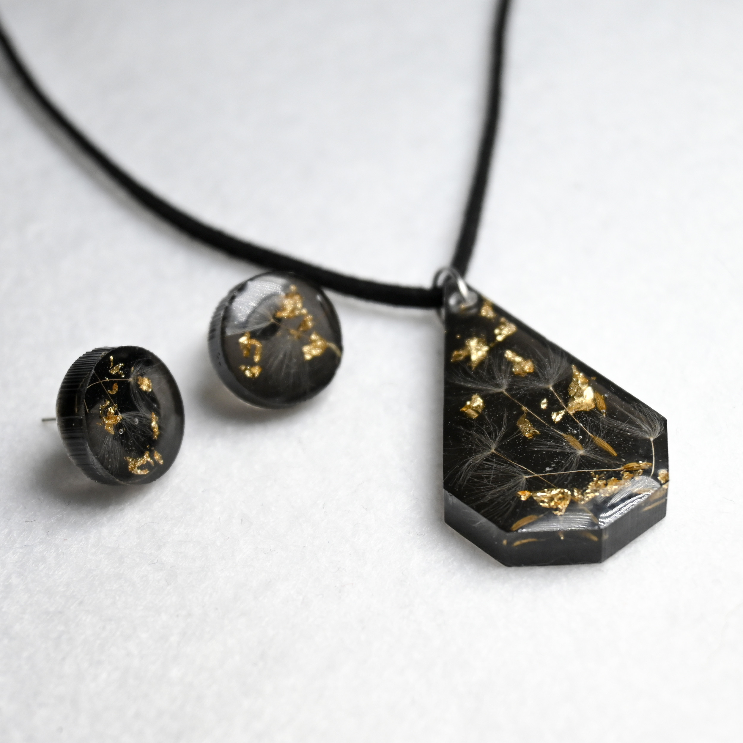 نیم ست زنانه مدل رزین قاصدک PRNS_1001 نیم ست زنانه مدل رزین قاصدک PRNS_1001