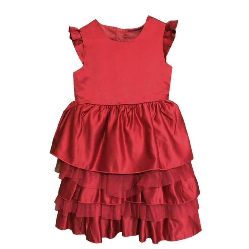 پیراهن دخترانه نیم ایت مدل 5320