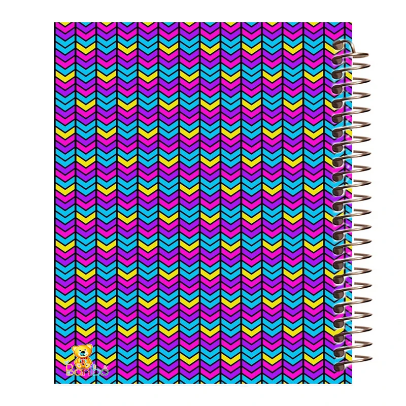 دفتر مشق 100 برگ بانیبو طرح رنگی  کد 791