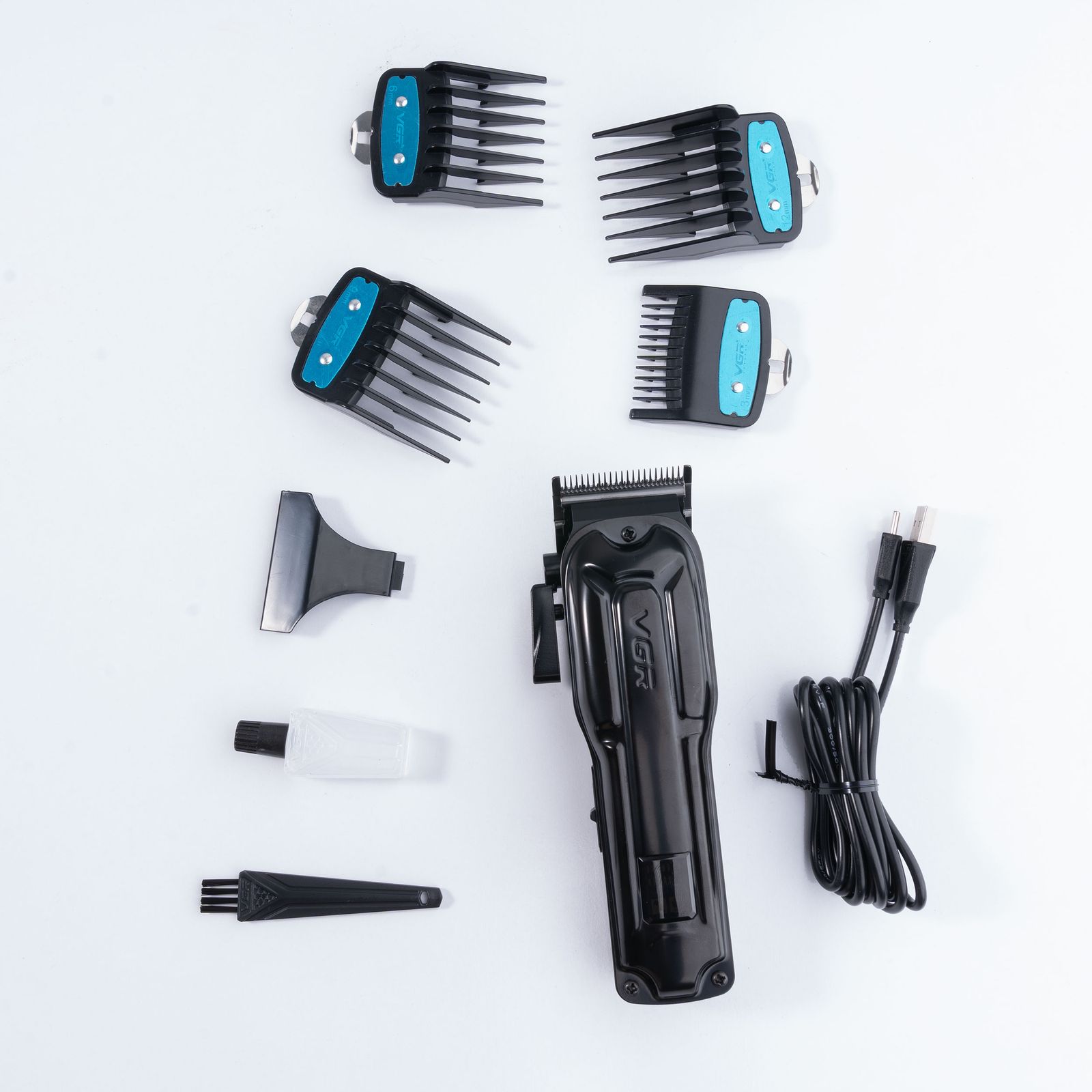 ماشین اصلاح موی سر صورت و بدن وی جی ار مدل V-138 -  - 9