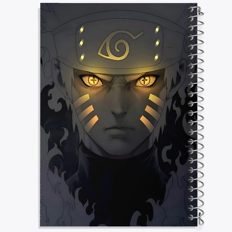 دفتر مشق 100 برگ خندالو طرح انیمه ناروتو (Naruto) کد F6794