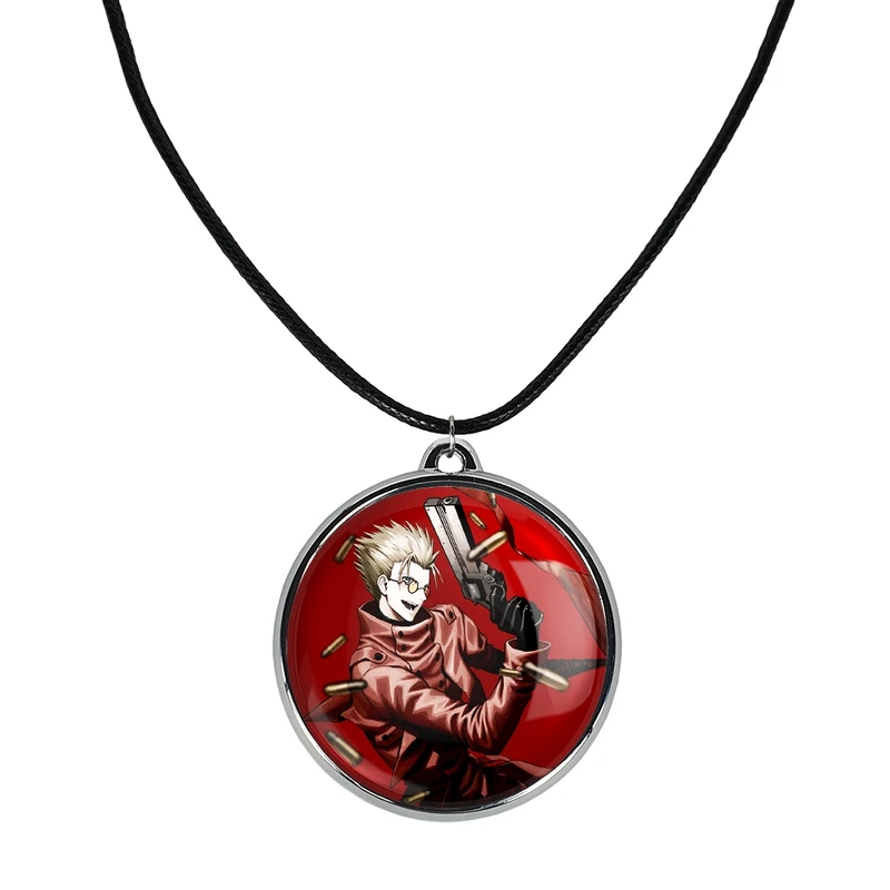 گردنبند خندالو مدل وش انیمه تریگان (Trigun) کد 3623536236