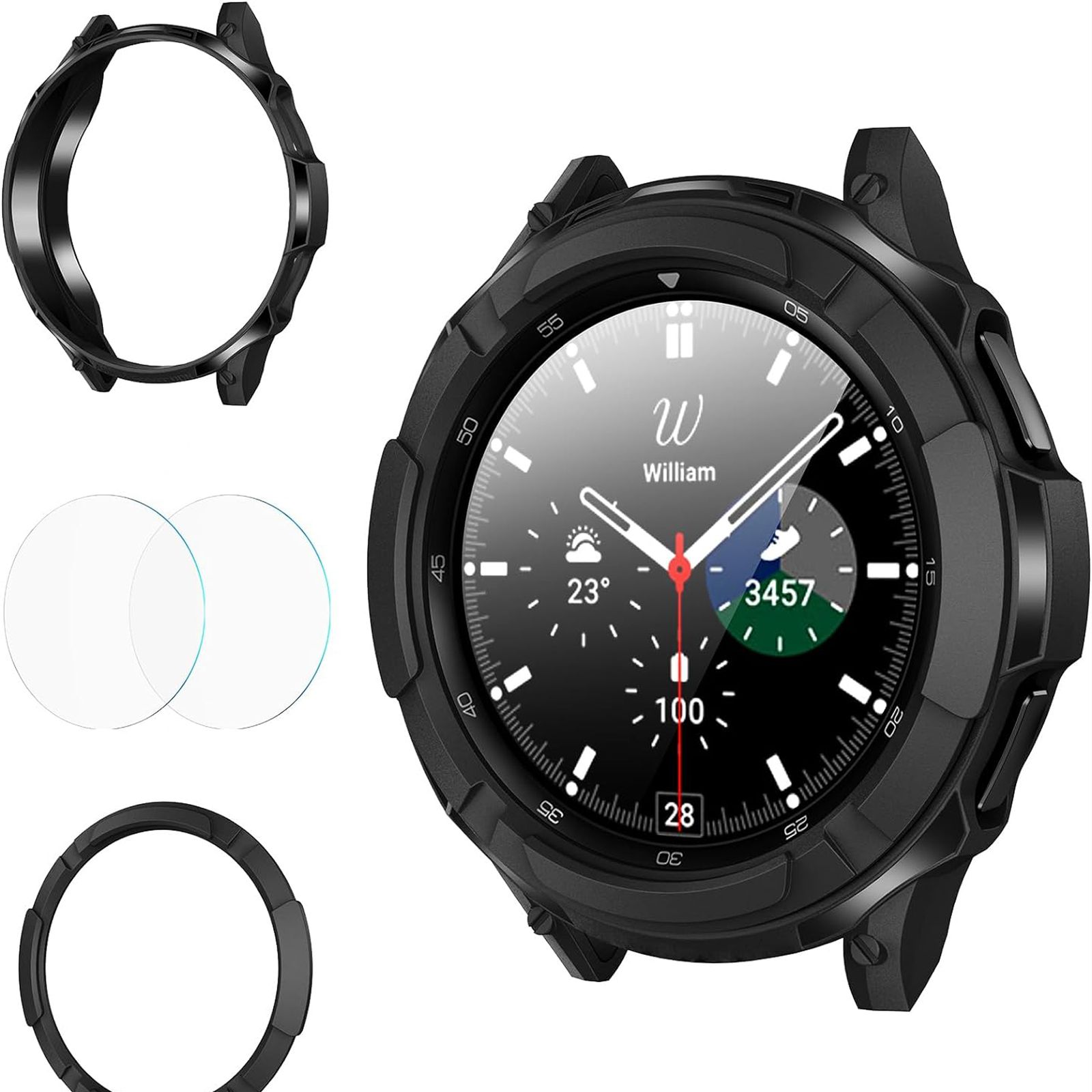 ساعت هوشمند سامسونگ مدل Galaxy Watch4 Classic 46mm بند سیلیکونی -  - 17