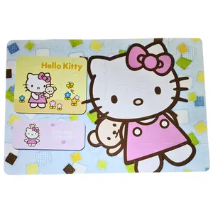 پازل 30 تکه مدل فومی طرح کیتی کد 09