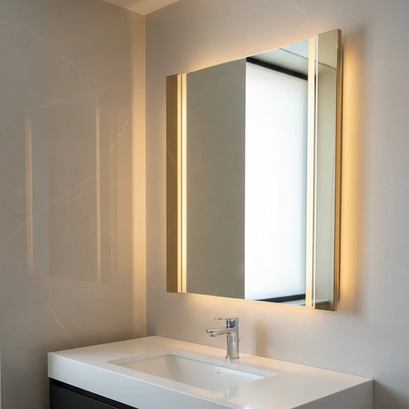 آینه سرویس‌ بهداشتی دلفین مدل 1089 سایز 60x50 سانتی متر