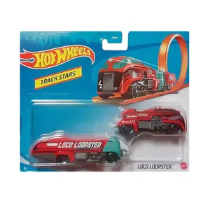 ماشین بازی هات ویلز مدل Loco Loopster کد BFM60 - GRV16