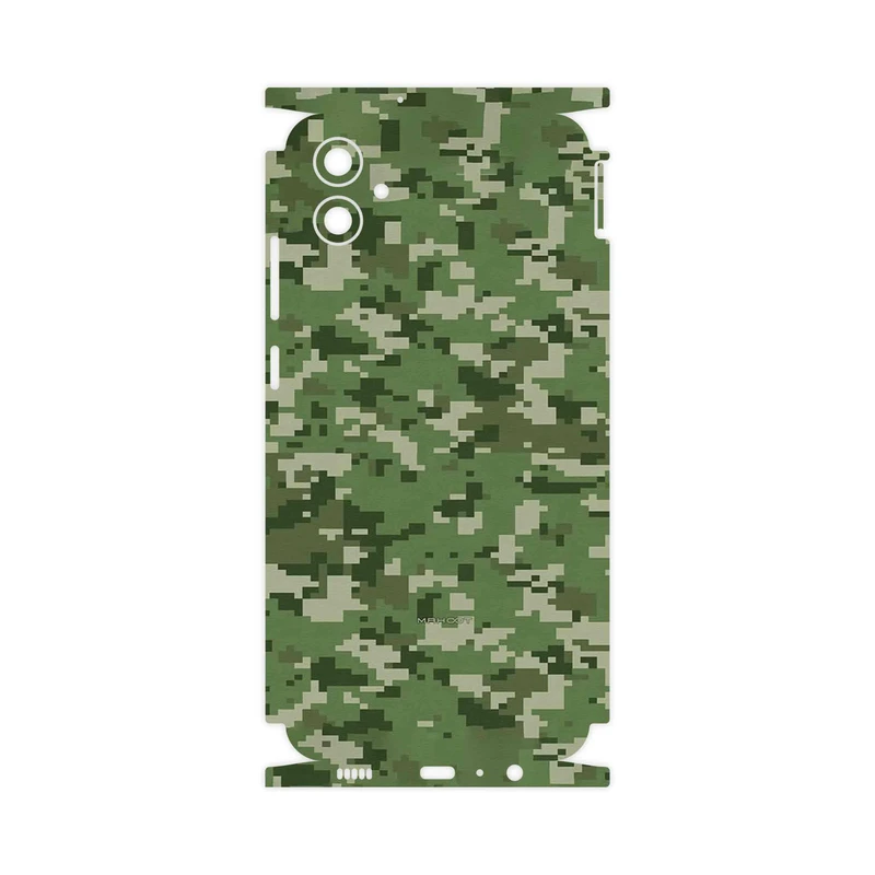 برچسب پوششی ماهوت مدل Army_Green_Pixel-FullSkin مناسب برای گوشی موبایل سامسونگ Galaxy M04
