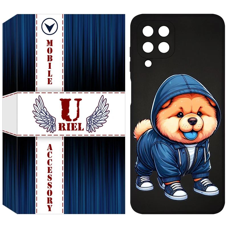 کاور یوریل قاب مدل KSH کد 65 طرح سگ آبی مناسب برای گوشی موبایل سامسونگ Galaxy M33