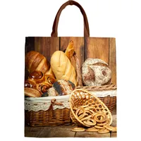 کیسه نان مدل دورو طرح دار کد 10