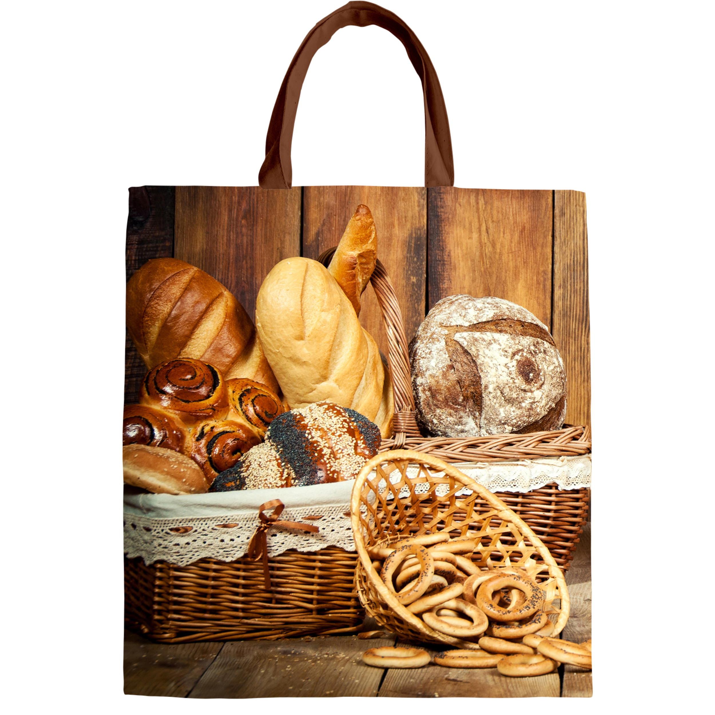 کیسه نان مدل دورو طرح دار کد 10