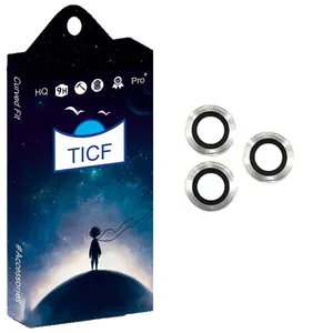 محافظ لنز دوربین تی ای سی اف مدل NEW optic مناسب برای گوشی موبایل اپل IPHONE 13promax