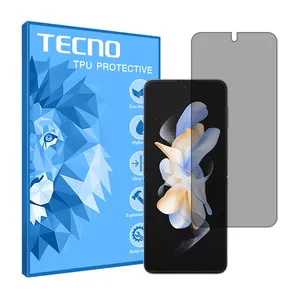 HyPRV Tecno privacy screen protector suitable for Samsung Galaxy Z Flip4 mobile phones