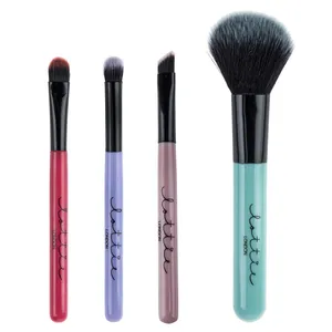 ست برس آرایشی لتی مدل Lmbr001 بسته 4 عددی