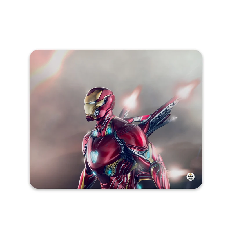 ماوس پد شادیت مدل Iron Man کد715 سایز 24*19 سانتی متر