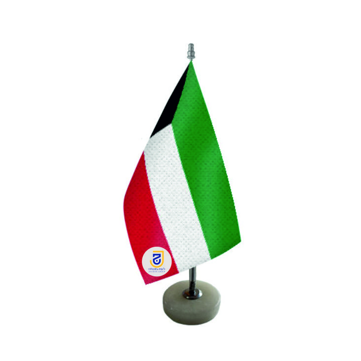 پرچم رومیزی جاویدان تندیس پرگاس مدل کویت کد 2