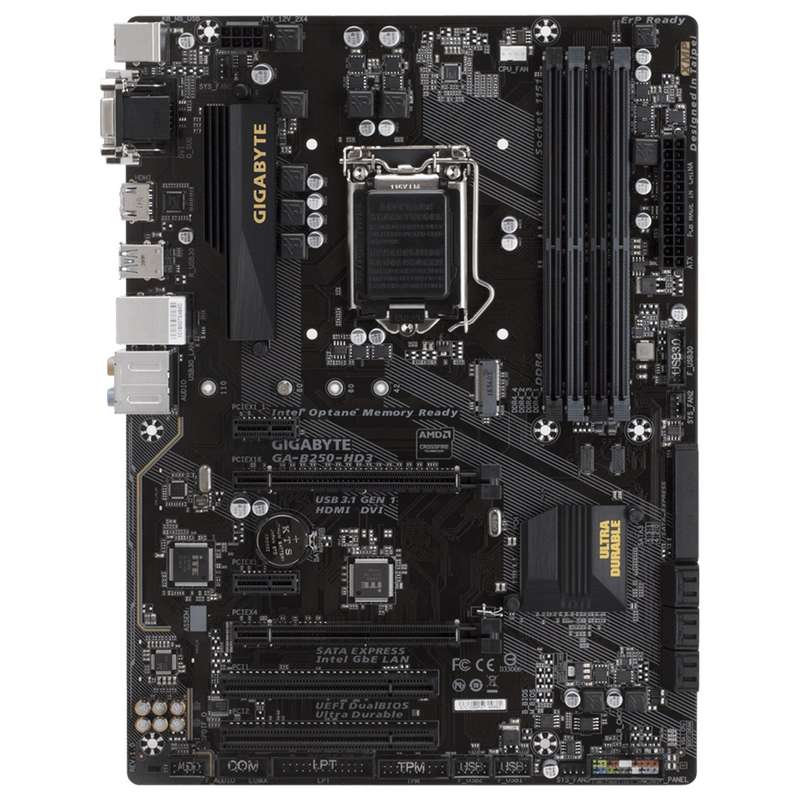 مادربرد گیگابایت مدل GA-B250-HD3 rev. 1.0 مادربرد گیگابایت مدل GA-B250-HD3 rev. 1.0
