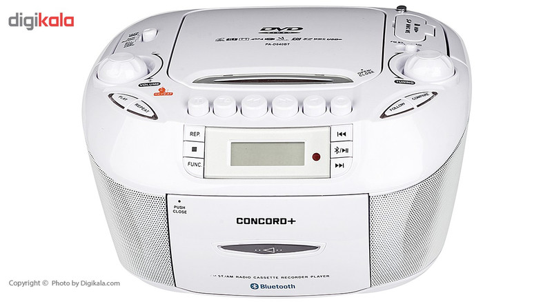 پخش کننده قابل حمل کنکورد پلاس مدل PA-D640BT