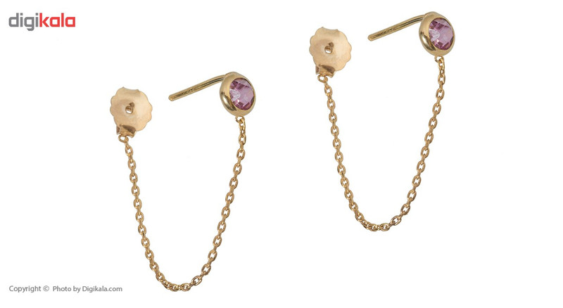 گوشواره طلا 18 عیار زنانه ماهک مدل ME0599 گوشواره طلا 18 عیار زنانه ماهک مدل ME0599