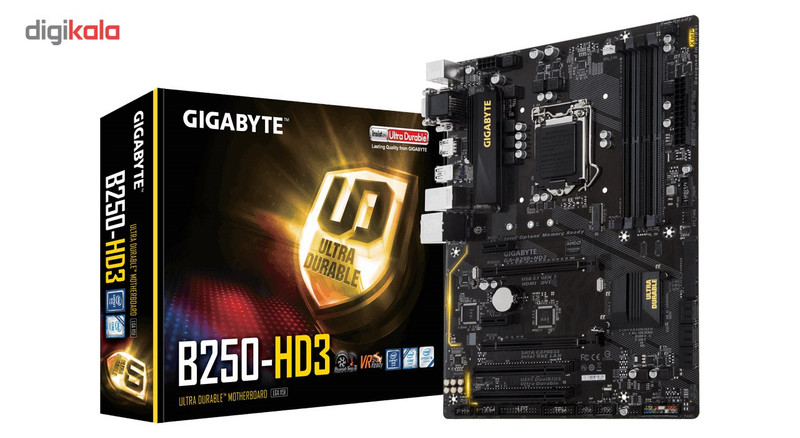 مادربرد گیگابایت مدل GA-B250-HD3 rev. 1.0