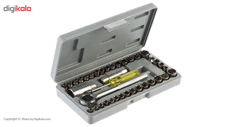 مجموعه 40 عددی آچار و سری بکس 3.8 اینچی