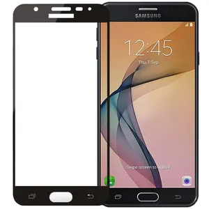Tempered Colorful Full Cover Glass Screen Protector For Samsung Galaxy J5 Prime