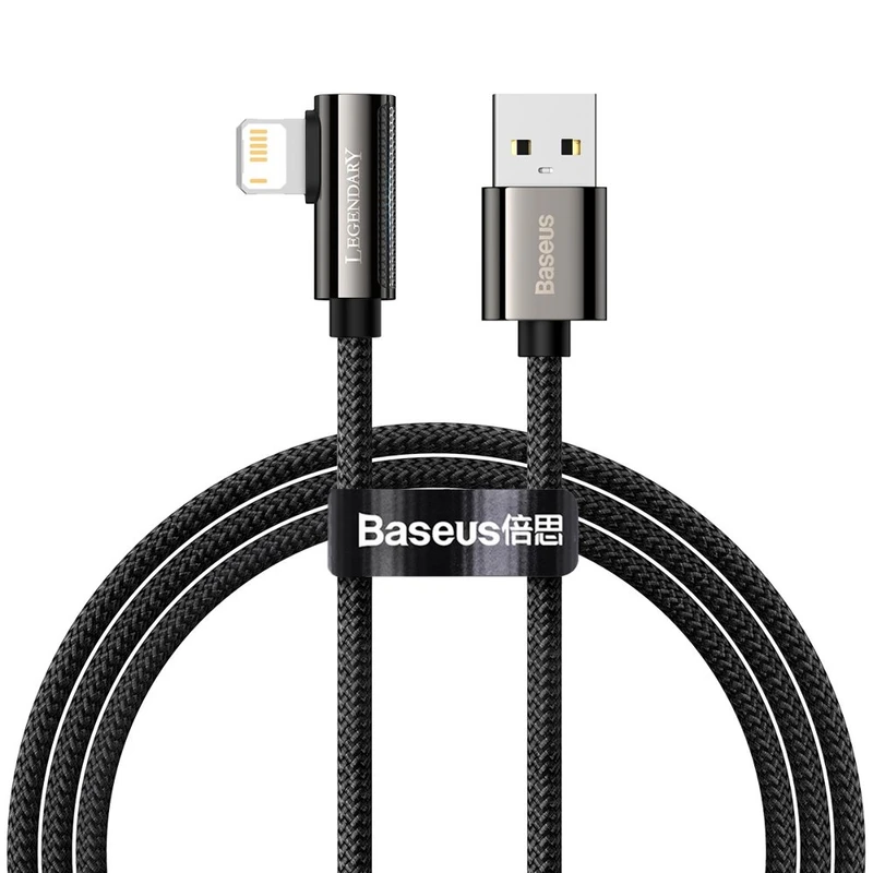 کابل تبدیل USB به لایتنینگ باسئوس مدل BLSEFCDUI01 طول 1 متر