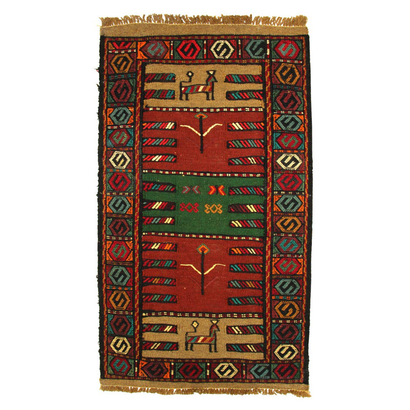 گلیم دستباف سرزمین فرش کد TKG110