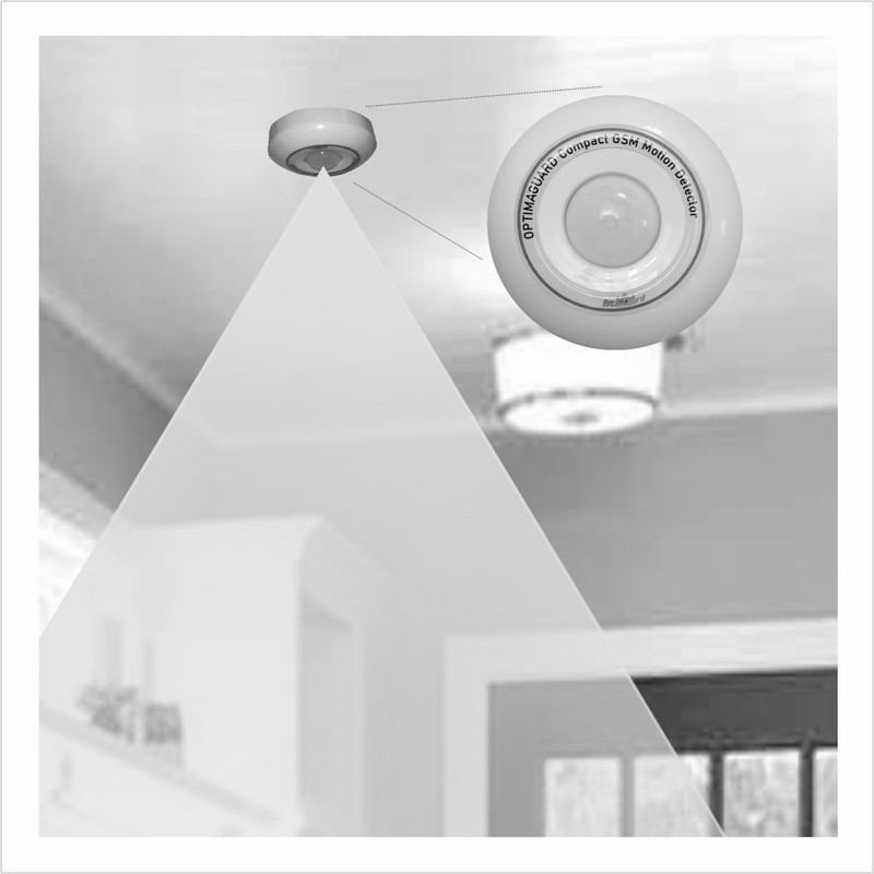 دزدگیر اماکن اپتیماگارد سیم کارتی مدل مینیاتور OGC400-MP