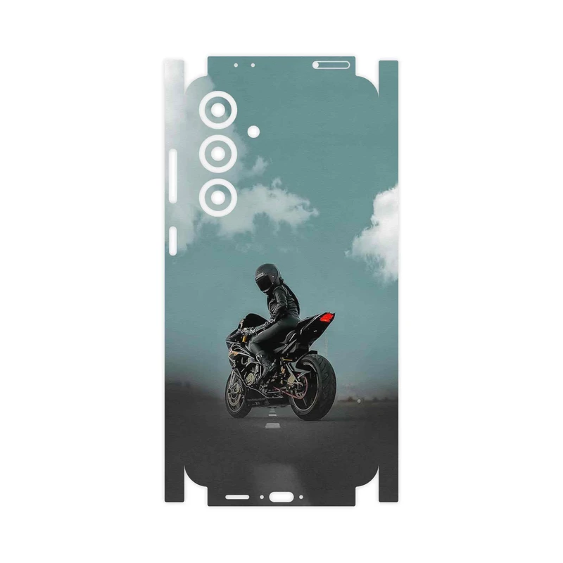 برچسب پوششی ماهوت مدل Motorcycling-FullSkin مناسب برای گوشی موبایل سامسونگ Galaxy S24 FE