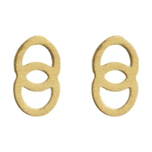 گوشواره طلا 18 عیار زنانه مایا ماهک مدل ME0974