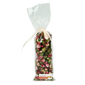 نقد و بررسی غنچه گل رز خشک معطر مدل Pink Rose توسط خریداران