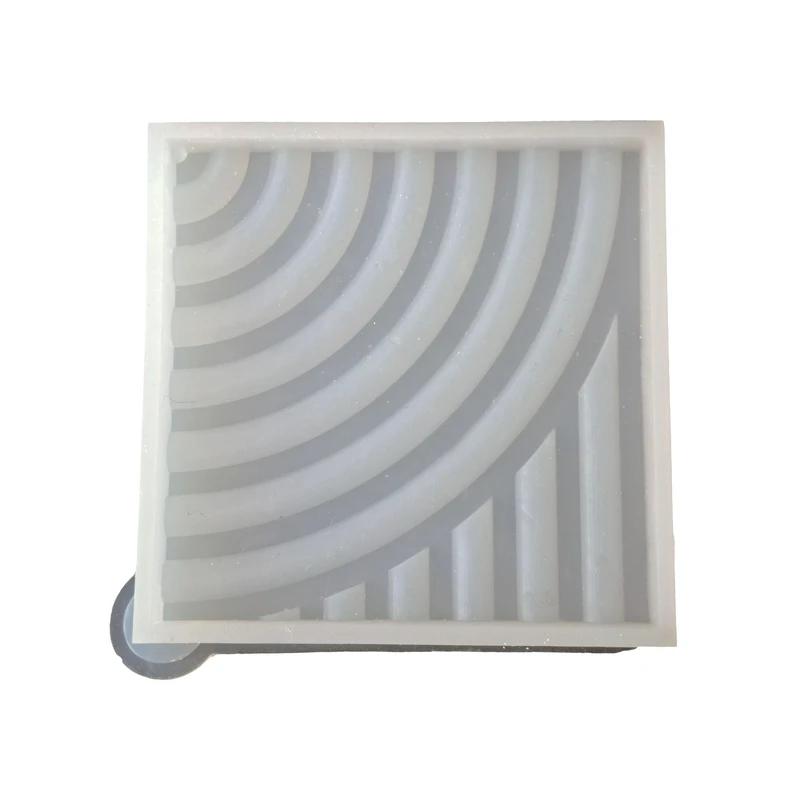 قالب رزین طرح زیرلیوانی مدل موجان