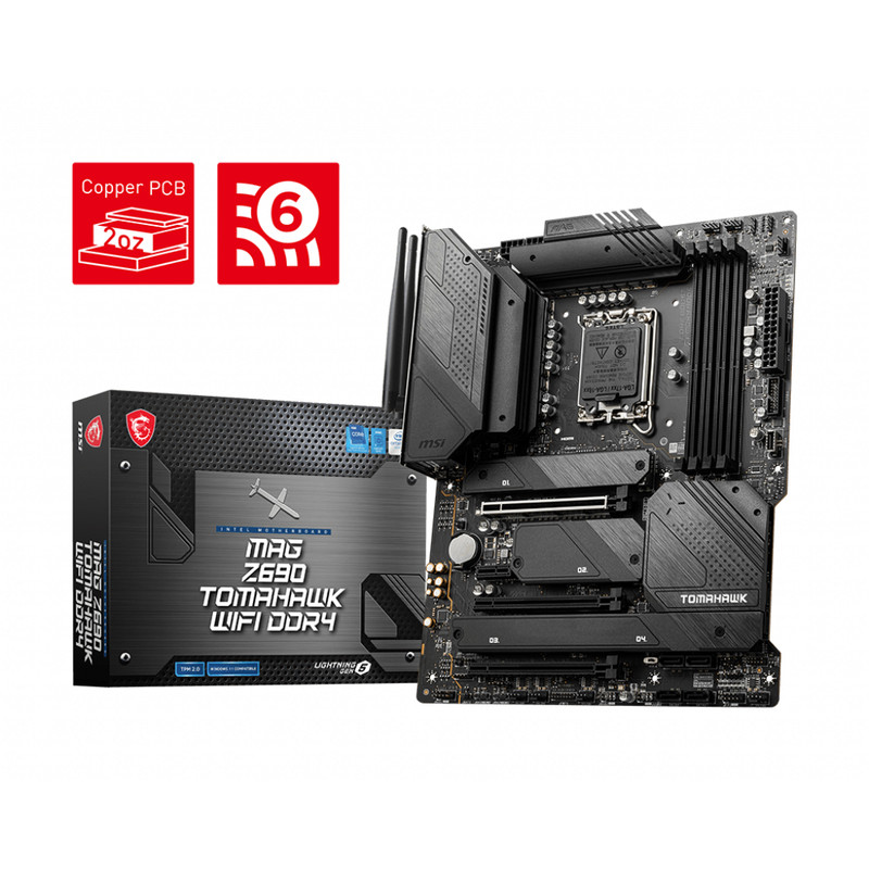 مادربرد ام اس آی مدل MAG Z690 TOMAHAWK WIFI DDR4 3