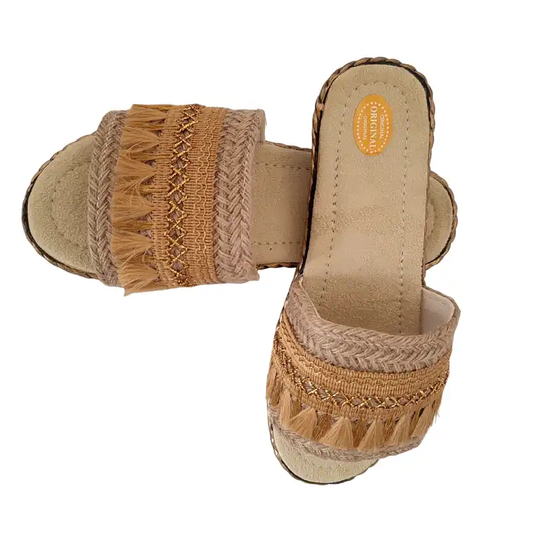 صندل زنانه مدل کنفی کد 2020