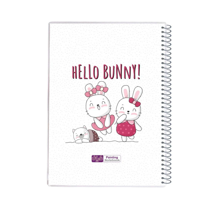 دفتر نقاشی ۵۰ برگ دایان طرح فیلی کد ۵۱۷۴۱ بسته ۴ عددی