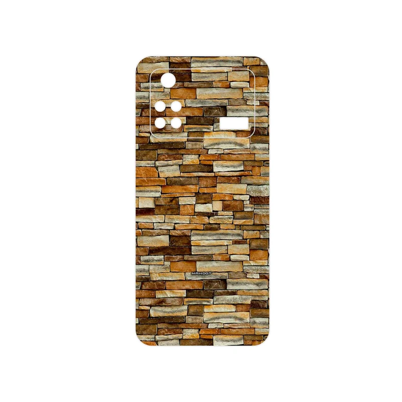 برچسب پوششی ماهوت مدل brickwall مناسب برای گوشی موبایل شیائومی Poco M4 Pro 4G
