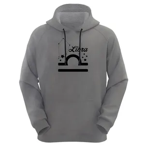 هودی زنانه مدل ماه مهر کد D08 رنگ طوسی