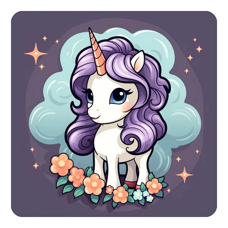 مگنت کاکتی طرح اسب تک شاخ و یونیکورن مدل mp31513