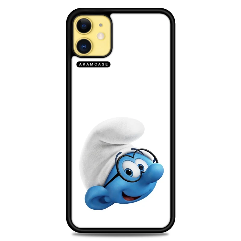 کاور آکام مدل AMC-WA11-SMURFS-16 مناسب برای گوشی موبایل اپل iPhone 11