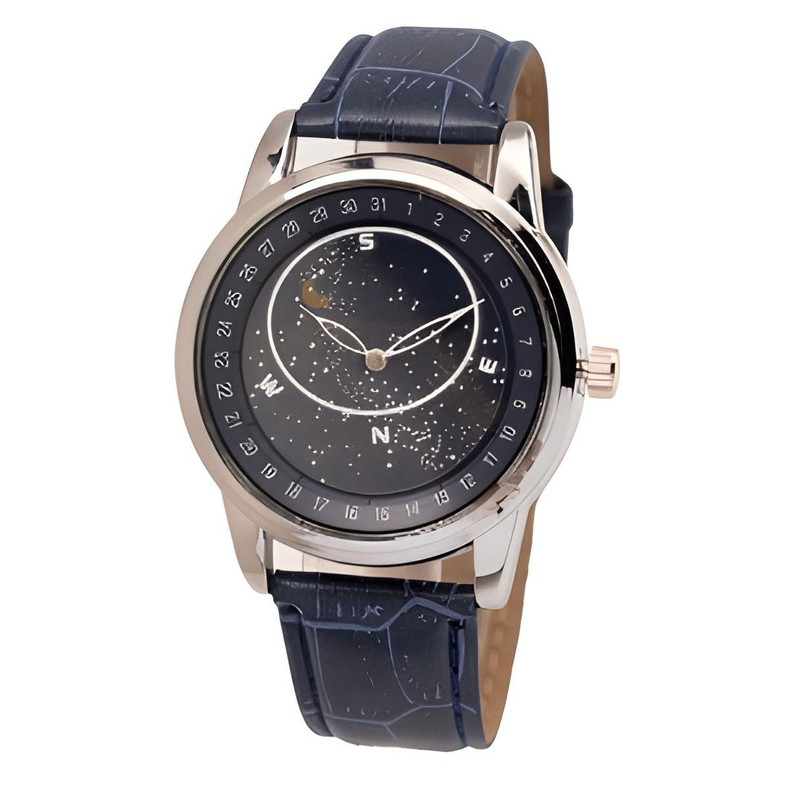 ساعت مچی عقربه‌ای مردانه مدل کهکشانی_sur01